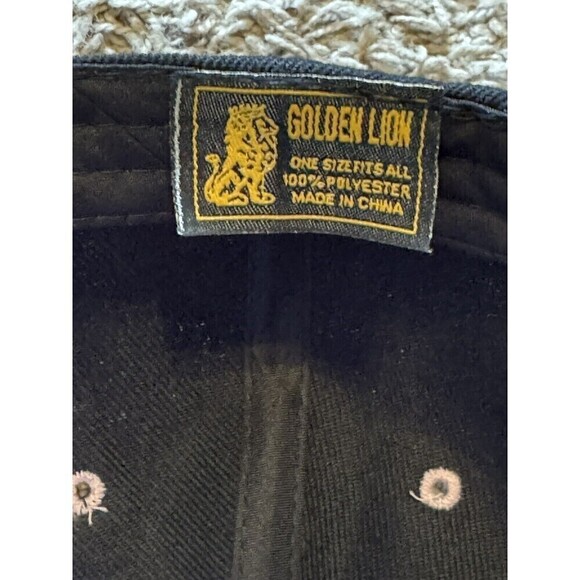 Golden Lion Miami Ace Cap Snap Back Baseball Cap Pink Black Unisex Sports - Picture 6 of 7